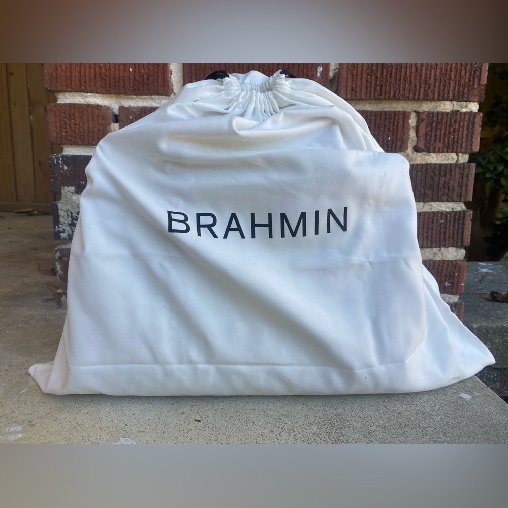 Brahmin Zesty Green Ombré Melbourne Small Finley bag + matching Ady Wallet - Picture 5 of 5